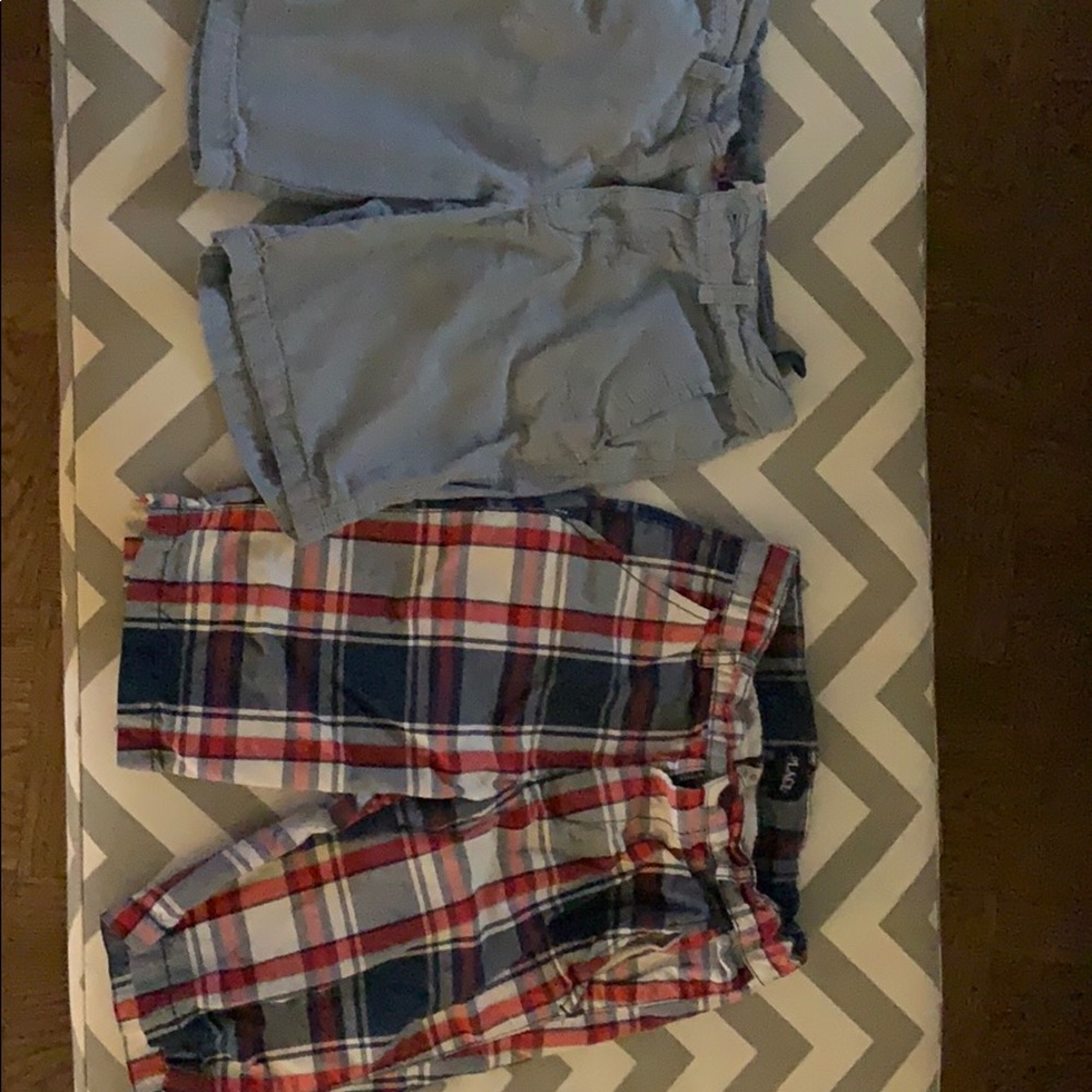 Two pair size 10 boys shorts